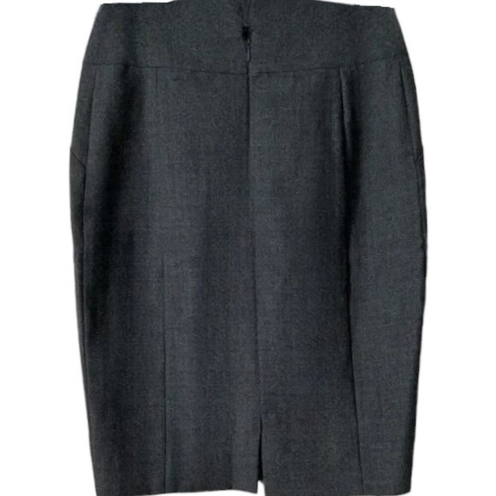 Chanel Vintage Gray Knee-Length Skirt, Small - Picture 6 of 9